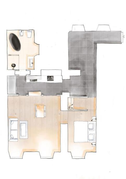 L'Arco Trieste Studio Living 1 Eksteriør bilde